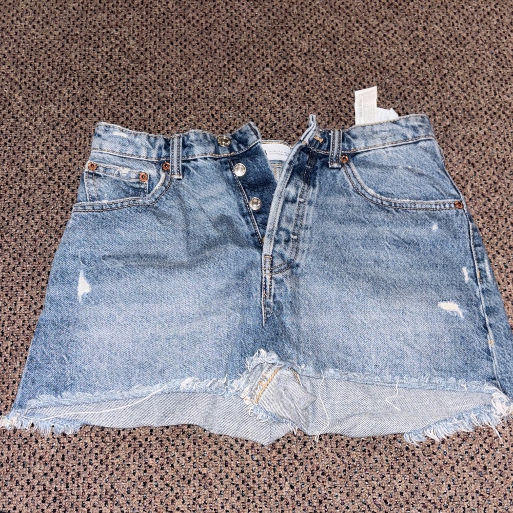 Zara Blue Jean Shorts